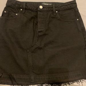 AMIRI denim black skirt